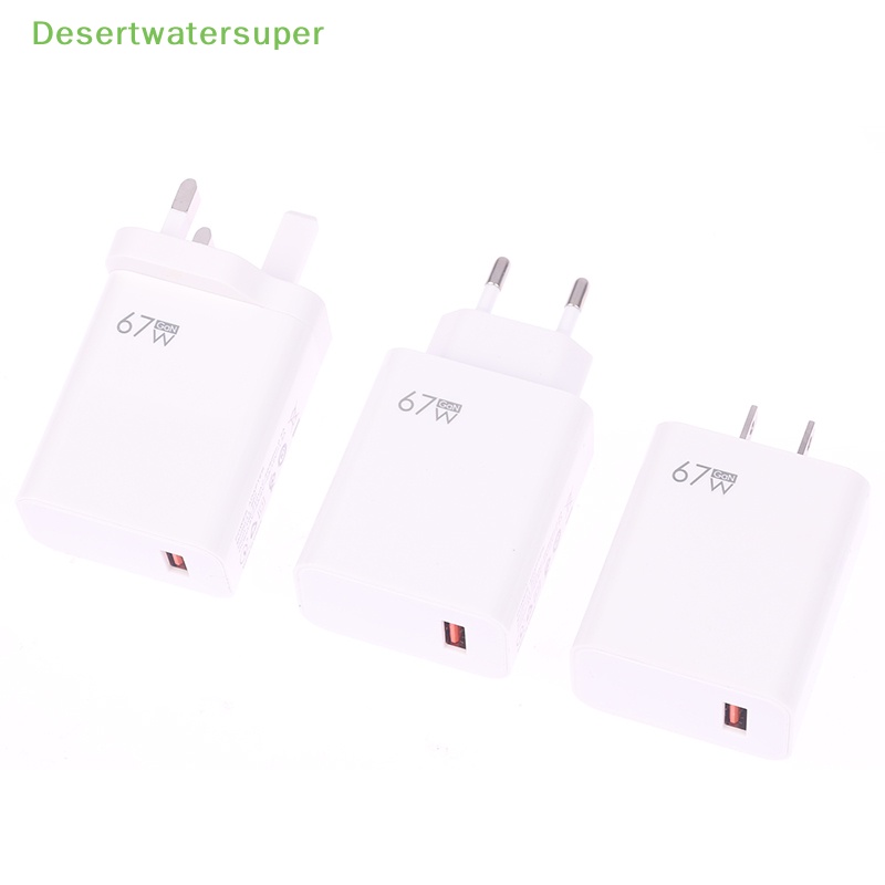 1 Cốc Sạc Nhanh 67W EU / US QC 5.0 5A Cho Điện Thoại