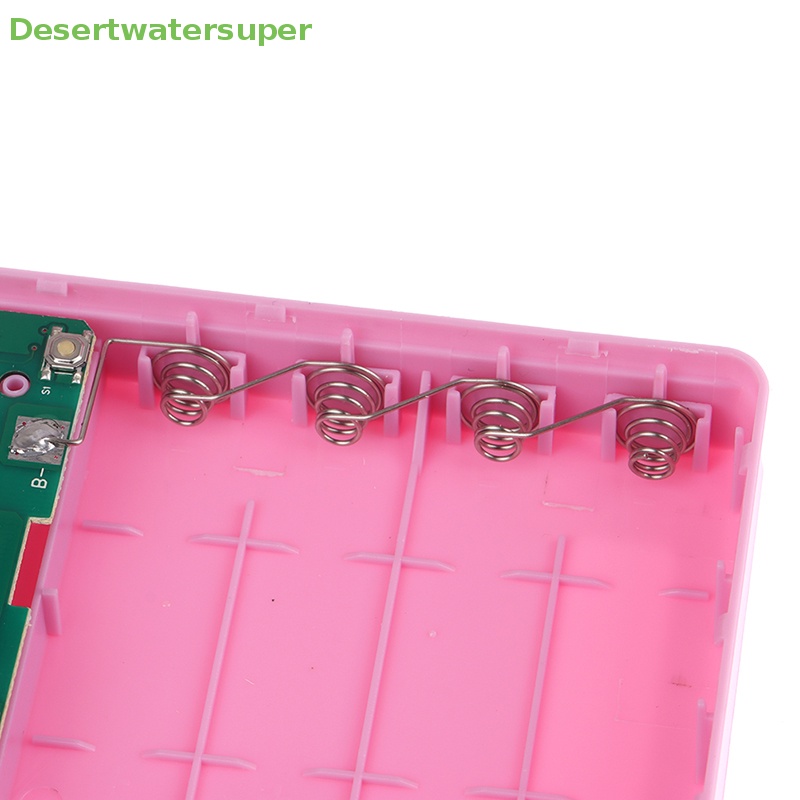 Hộp Sạc Pin Hai Cổng USB 5V 4 * 18650 Không Hàn DIY