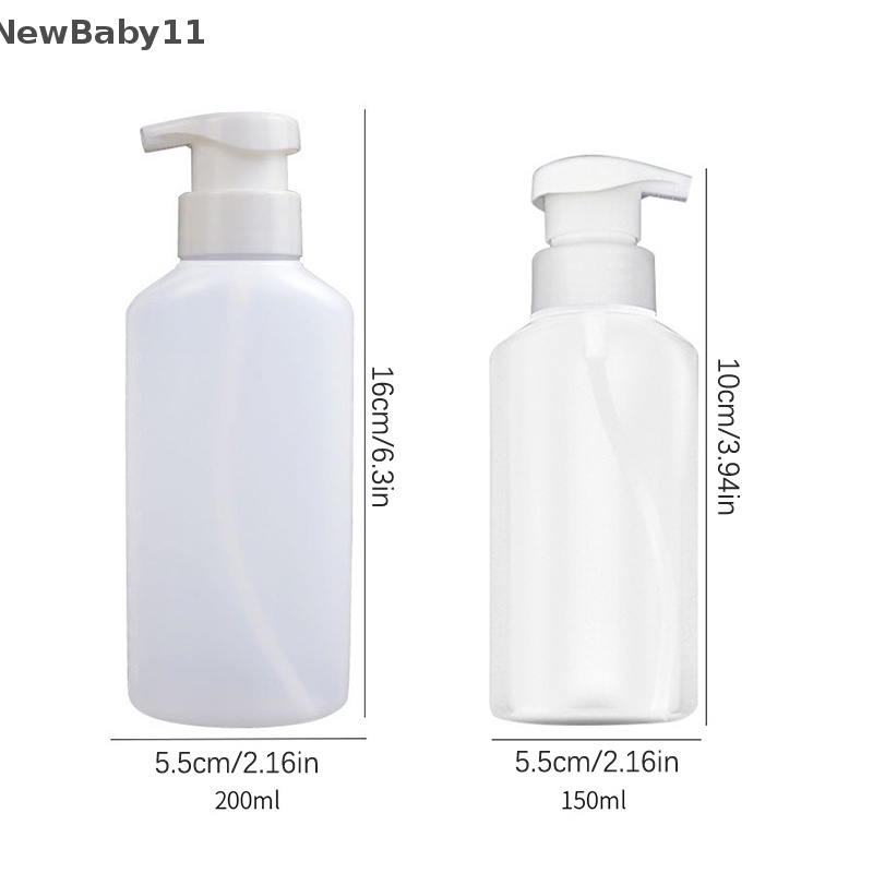 Bình Đựng Xà Phòng Dạng Nhấn Tạo Bọt 150 / 200ml