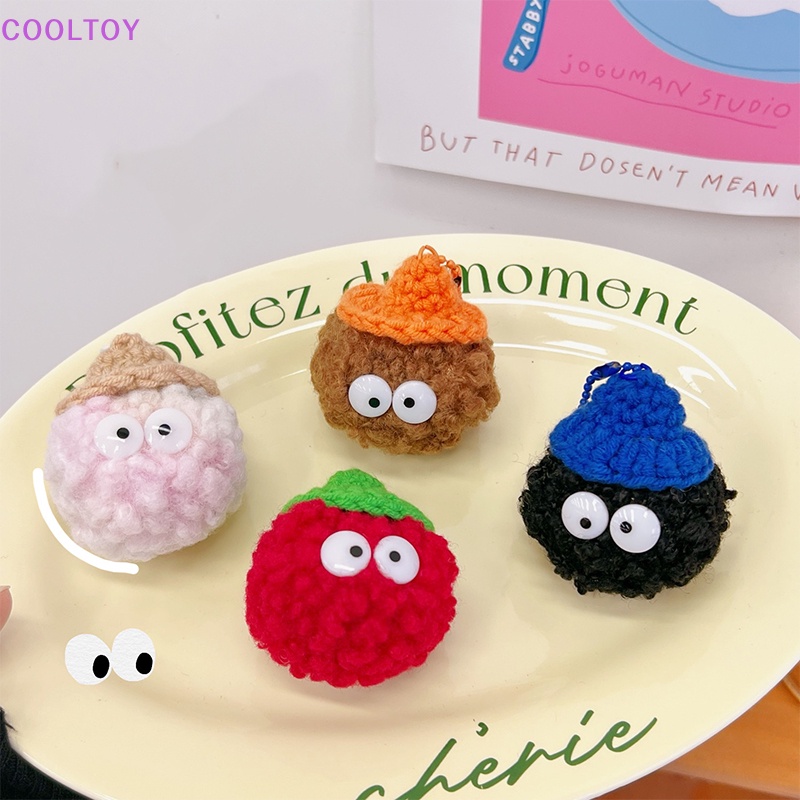 Cooltoy Móc Chìa Khóa Hình Yêu Tinh Hoạt Hình Bằng Vải Lông Xù Dệt Tay Phụ Kiện Trang Trí Túi Xách / Móc Khóa Cho Nữ