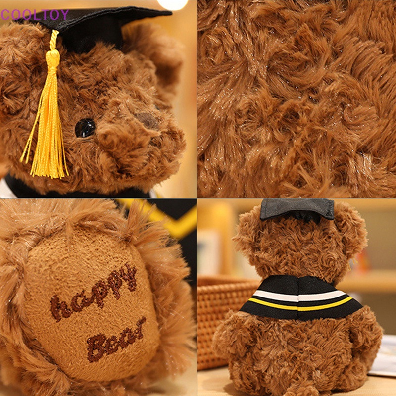 Thú Nhồi Bông Hình Gấu Dr.Bear 20CM Dễ Thương Cho Học Sinh