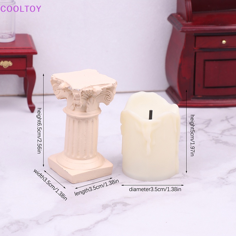 Đèn Để Bàn Phong Cách Retro Tỉ Lệ 1 / 12 Trang Trí Nhà Búp Bê