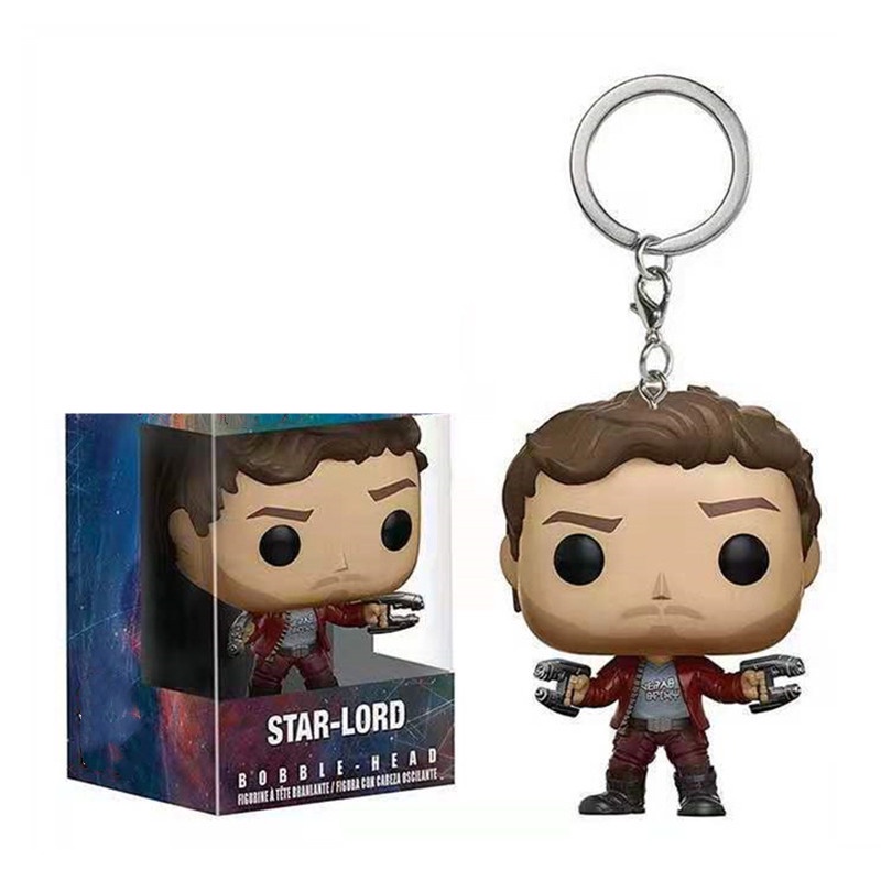 Móc Khóa Hình Nhân Vật Groot Raccoon Phim Guardians of the Galaxy