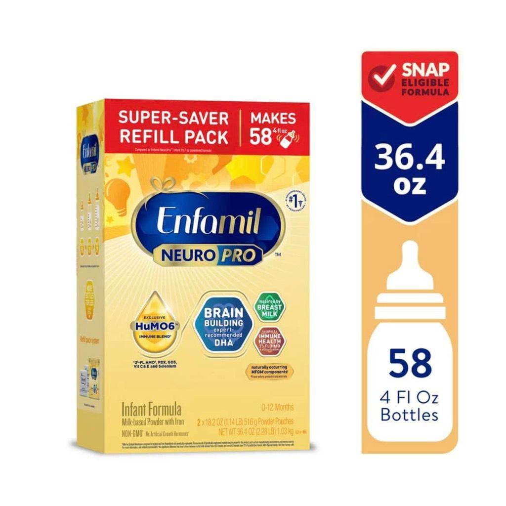 Sữa bột Enfamil vàng Neuro Pro non gmo MỸ