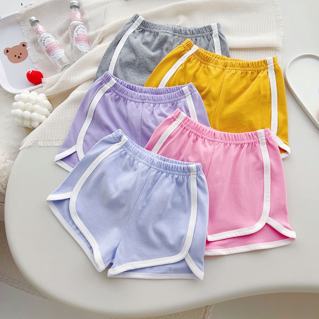 Set Đồ Thể Thao Gồm Áo Ba Lỗ Và Quần Short Cotton In Họa Tiết Hoạt Hình Phong Cách Hàn Quốc Thời Trang Mùa Hè Cho Bé Trai Và Gái