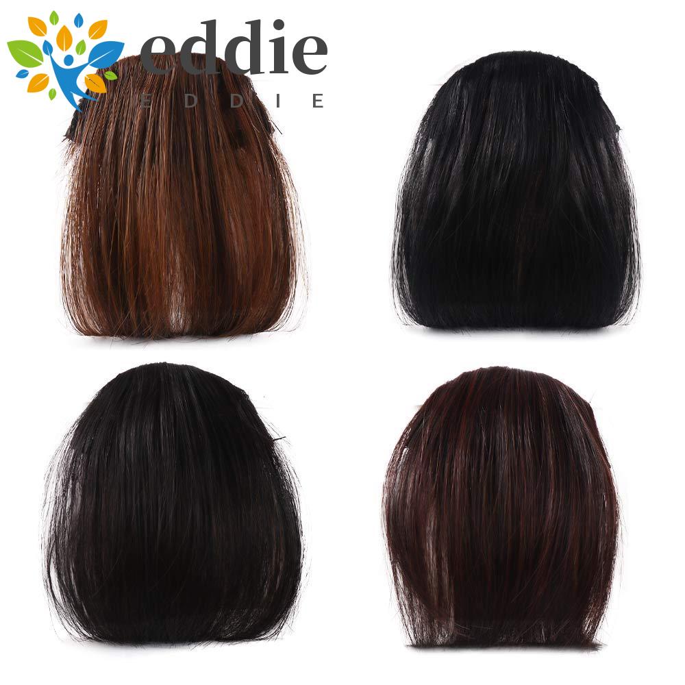 Tóc Mái Giả 26Ede Bằng Sợi Tổng Hợp Màu Nâu Mượt Mà Dành Cho Nữ