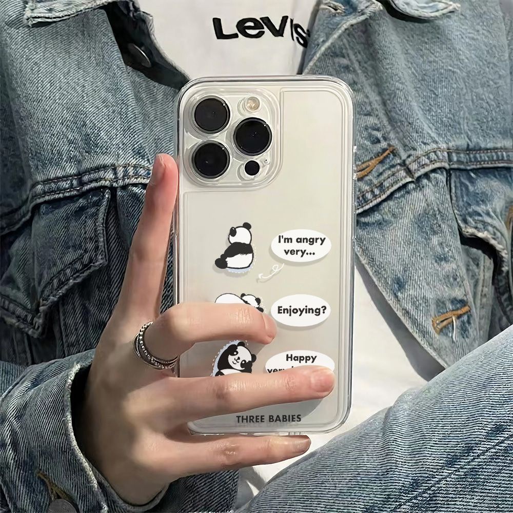 ✅Ốp Điện Thoại Dẻo In Chữ Tiếng Anh Và Chú Gấu Đơn Giản Chống Sốc Cho Iphone Max 1114Pro6In Iphone1213 78