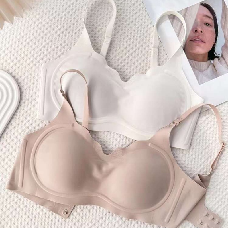 Hàng Mới Về Áo Ngực Không Đường May Mềm Mại Cố Định Cúp Ngực Hình Cánh Hoa Đám Mây