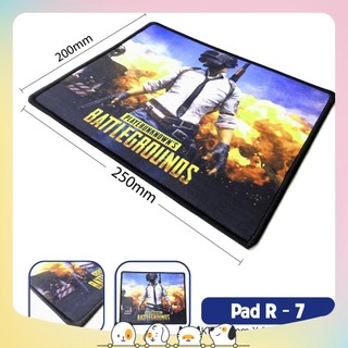 Tấm lót chuột chơi game r7 /h1 /g66 /g88 /x88 25 x 20 x 0.2cm may viền pad mouse - giao kiểu, màu ngẫu nhiên