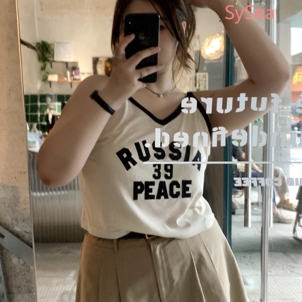 Áo Hai Dây Plus Size Phong Cách Mỹ Quyến Rũ Dành Cho Nữ