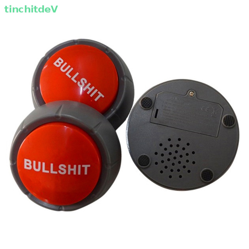 [TinchitdeV] Loa Điện Tử Nút Bull Có Thể Không Xin lỗi Có Nút Nói Chuyện Vui Nhộn Cho Văn Phòng / Tiệc Đồ Chơi Trẻ Em [Mới]