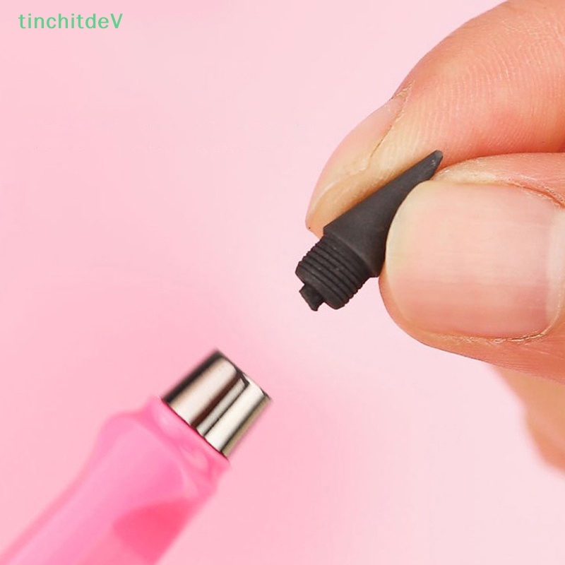 Bút Chì Kẹp Giữ Kèm Gôm Tẩy Hình Động Vật / Trái Cây Dễ Thương Sáng Tạo