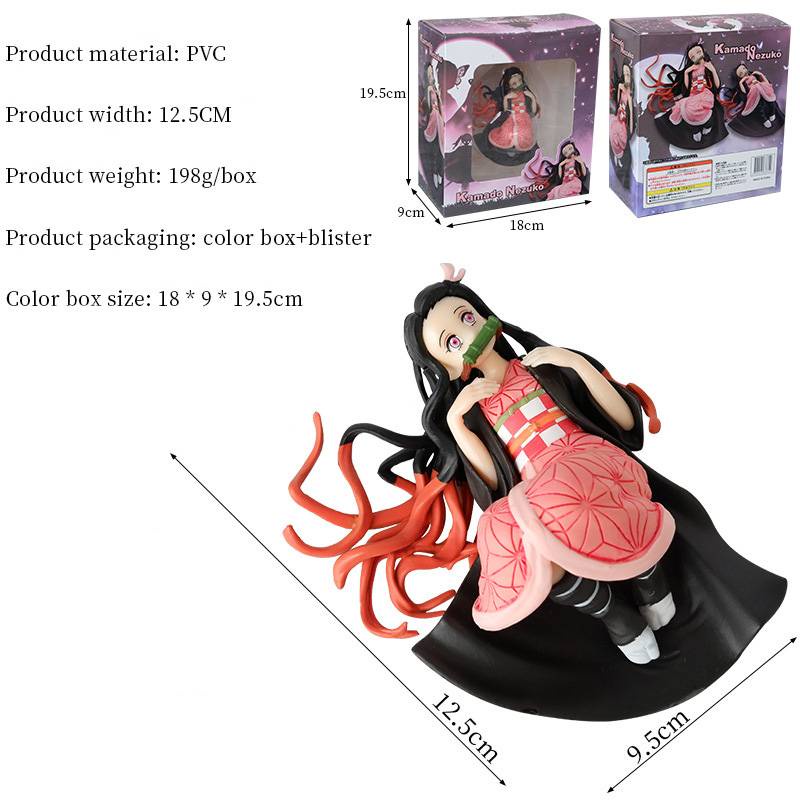 Đồ trang trí Nhân Vật Kamado Nezuko Trong Demon Slayer Trang Trí Xe Hơi