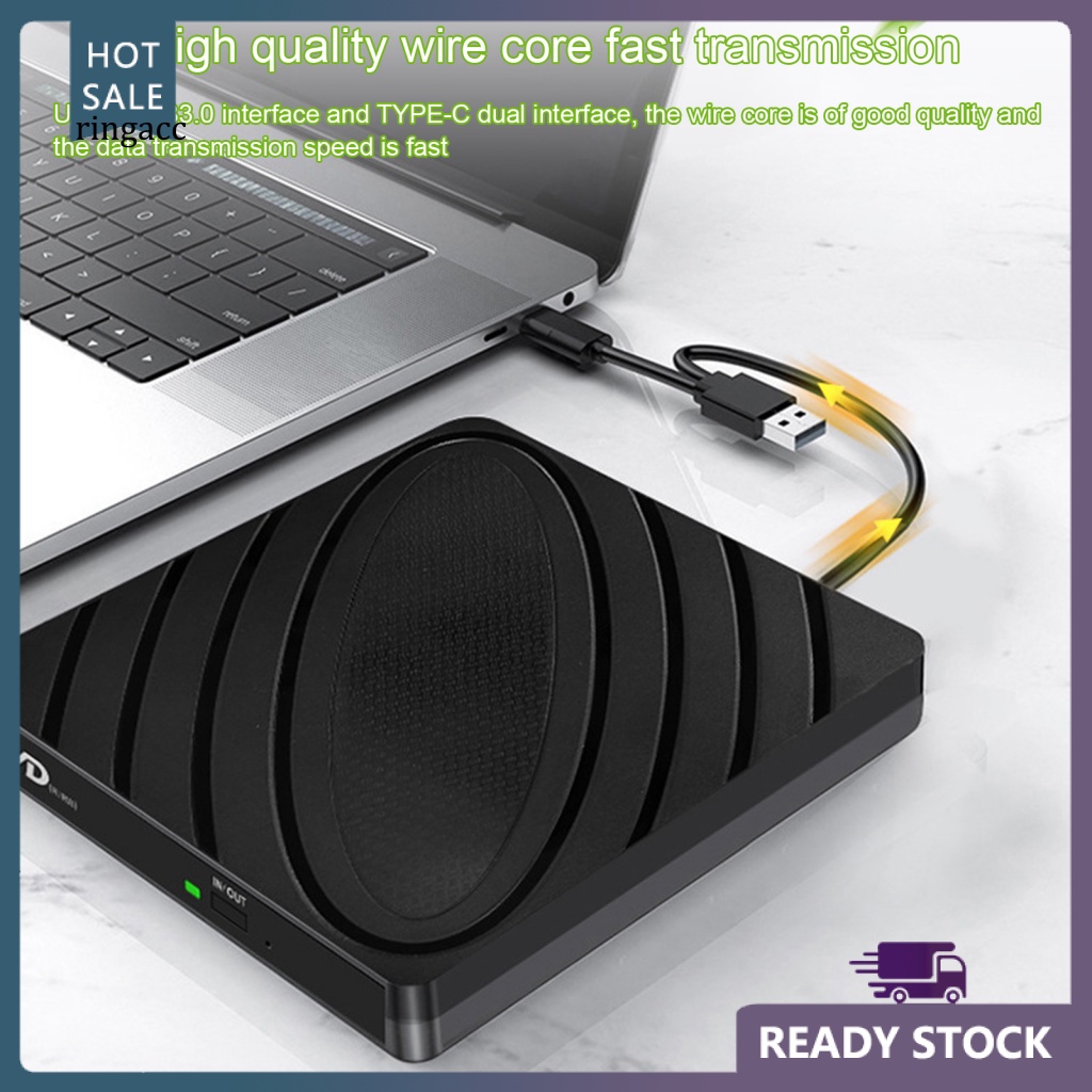 Ổ Đĩa DVD ROM Cổng Usb 3.0 Type-C Tốc Độ Cao Tiện Dụng