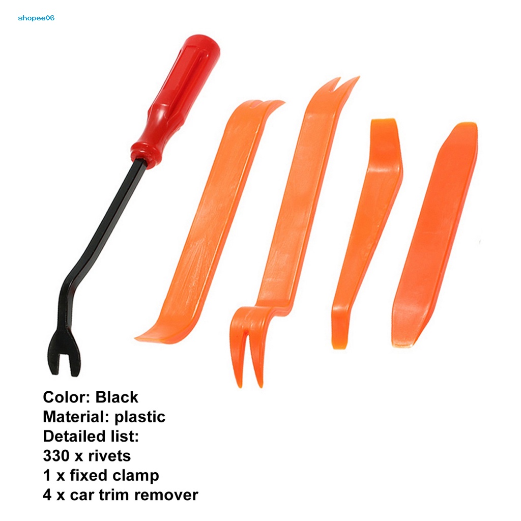 Bộ 335 Chốt / Bộ Bằng Nhựa Mini Dùng Để Cố Định Thân Xe Hơi