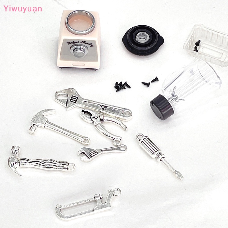 Bộ 7 Dụng Cụ Sửa Chữa Cho Nhà Búp Bê Tỉ Lệ 1: 12 Mới