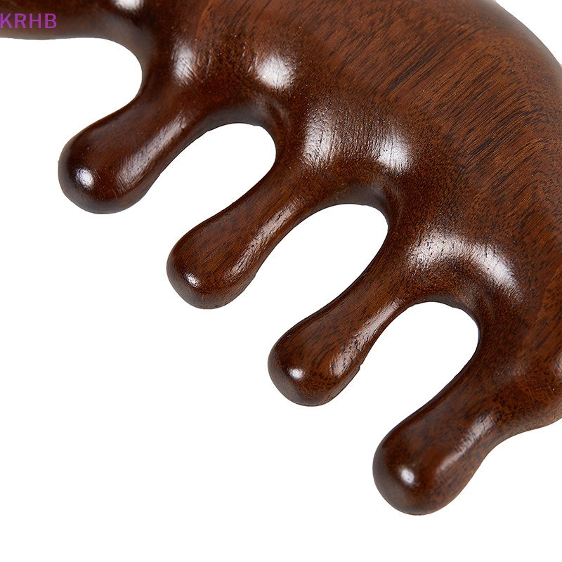 Lược Gỗ Mát Xa Da Đầu Tiện Dụng Mới