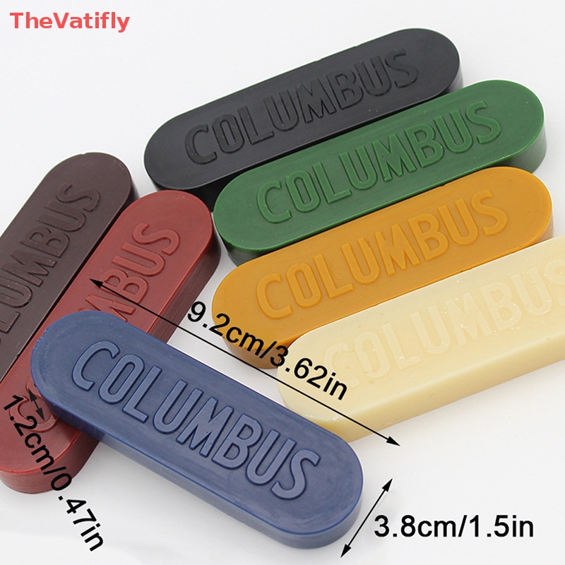 1 Dụng Cụ Đánh Bóng Chuyên Nghiệp 7 Màu Tùy Chọn Dùng Làm Đồ Da Thủ Công DIY