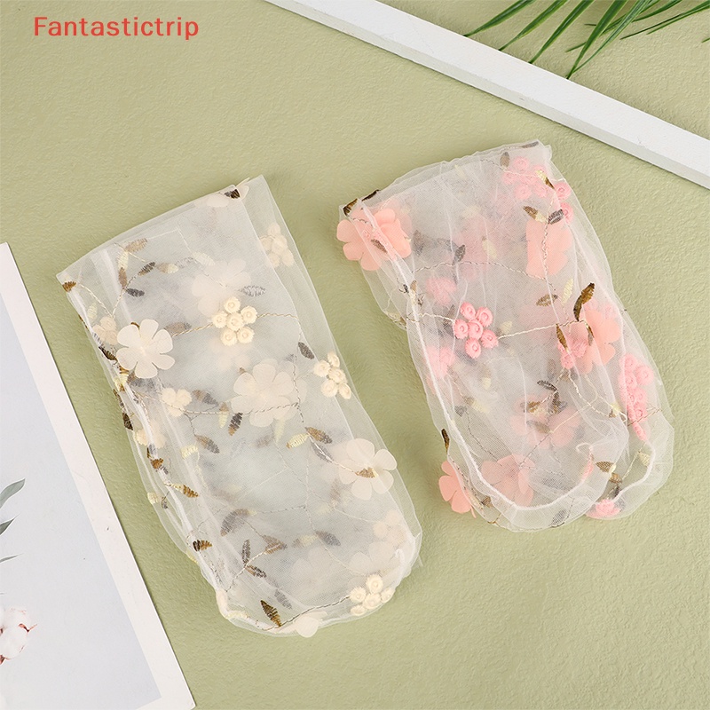 1 Đôi Tất Lưới Mỏng Trong Suốt In Hoa Đơn Giản Thời Trang Xuân Hè Cho Nữ