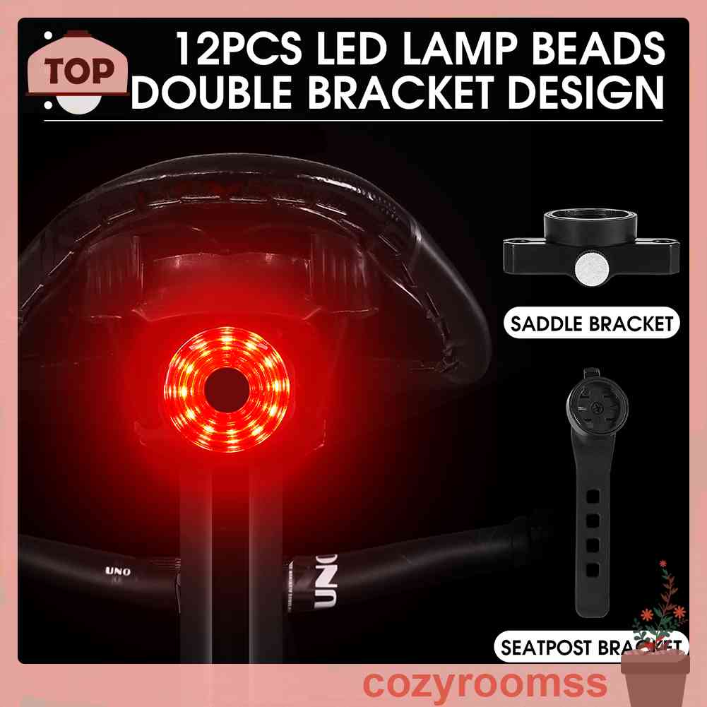 Đèn LED Sạc USB Độ Sáng Cao Cho Xe Đạp