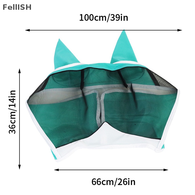 Mặt Nạ Lưới Che Nửa Mặt Chống Côn Trùng Bảo Vệ Cho Thú Cưng Tiện Dụng Mã 439br