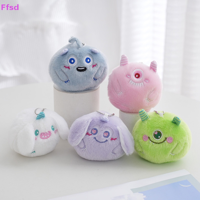 {Ffsd} Móc Khóa Đồ Chơi Nhồi Bông Hình Quái Vật Mắt To Dễ Thương Sáng Tạo Thời Trang Làm Quà Tặng Cho Bé Gái * Bán Chạy