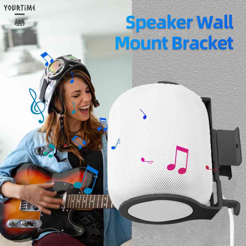 Giá Đỡ Loa Gắn Tường Bằng Kim Loại An Toàn Tiết Kiệm Không Gian Cho Apple HomePod2