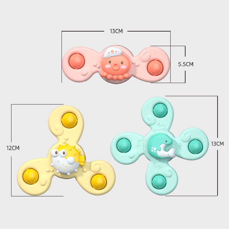 Con Quay Đồ Chơi Fidget Spinner HìNh CốI Xay Gió HoạT HìNh ĐáNg Yêu