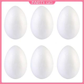 Mô Hình Trứng Phục Sinh Bằng Xốp polystyrene Màu Trắng Trang Trí Thủ Công diy