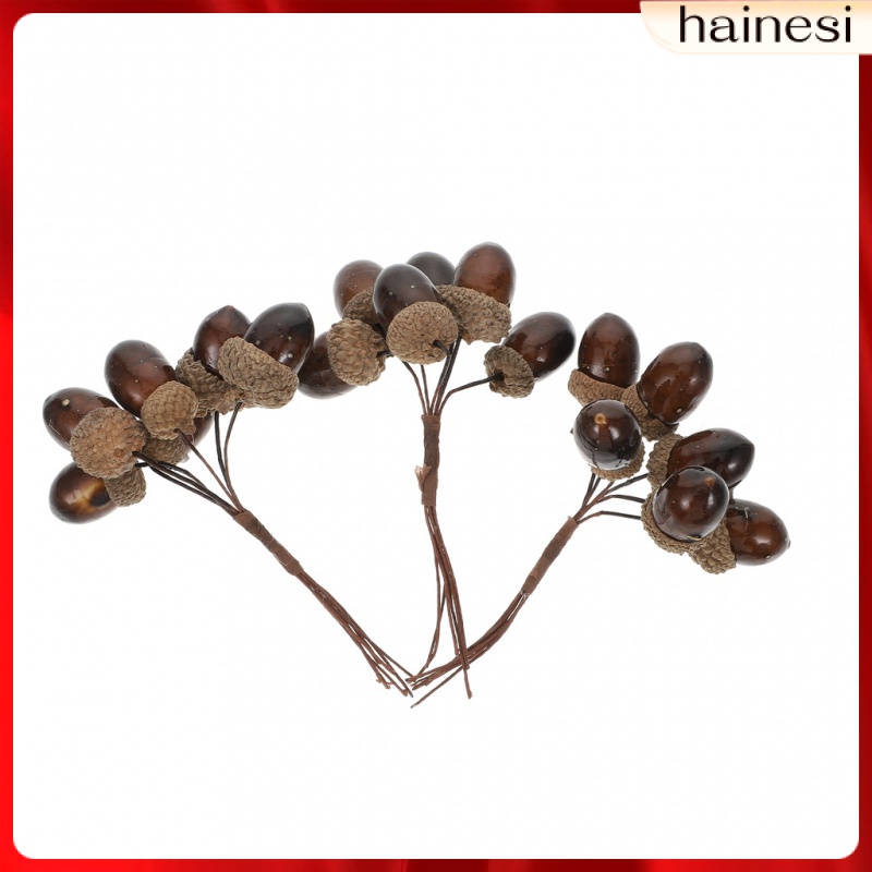 Set 3 Quả Thông Nhân Tạo Dùng Trang Trí Tiệc Giáng Sinh