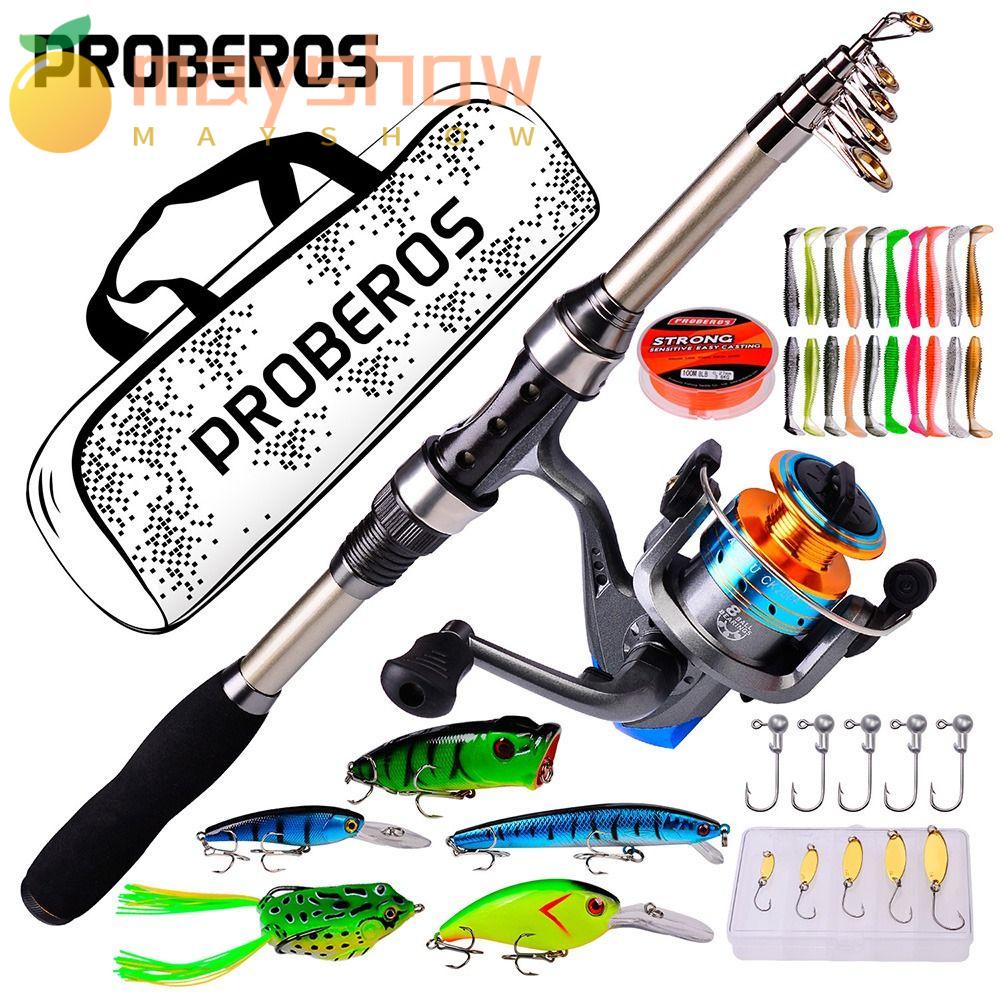 Bộ Dụng Cụ Câu Cá Gồm Cần Xoay Chuyên Nghiệp Chất Lượng Cao