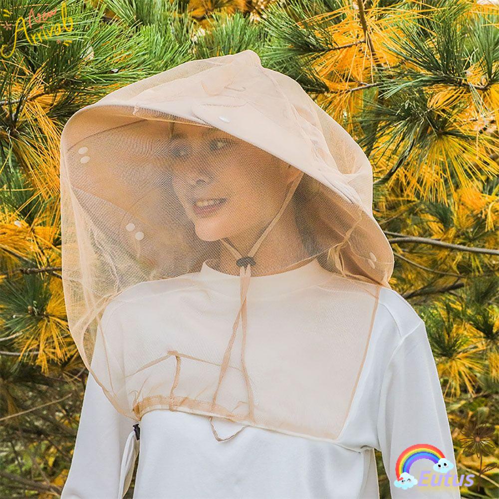 Set 2 Lưới Trùm Đầu Chống Muỗi / Côn Trùng Bền Bỉ Tiện Dụng