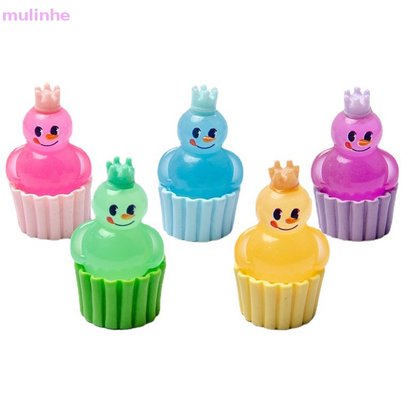 Set 1 / 5 Đồ trang trí Vua Tuyết 3D Dạ Quang Dùng Để Trang Trí