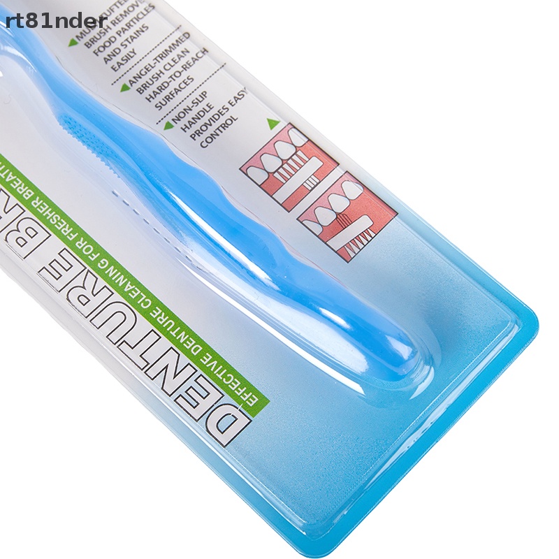 Bàn Chải Nhựa rt Denture Có Tay Cầm Bằng Nhựa Tiện Dụng Cho Nam Và Nữ