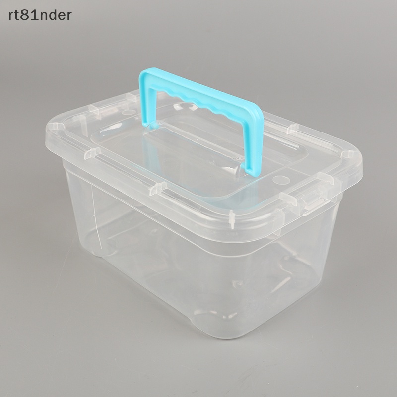 Rt Hộp Nhựa Mini Hình Vuông Trong Suốt Đựng Trang Sức