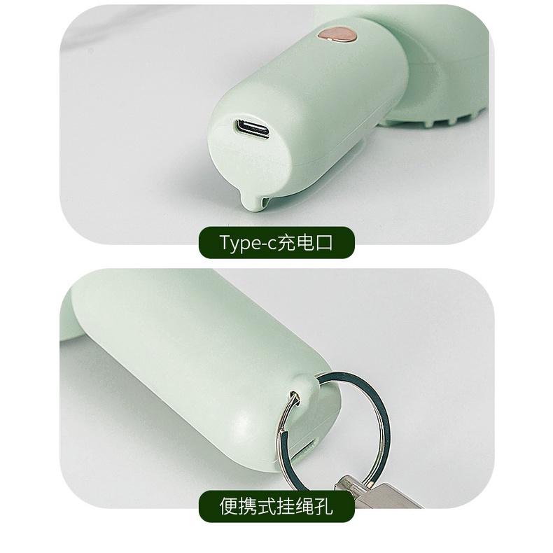 Quạt Cầm Tay Mini Sạc Điện Giá Rẻ /Quạt Sạc Usb / Quạt Tuabin Túi Sinh Viên / Quạt Quà Tặng Máy Tính Để Bàn HZGOE037