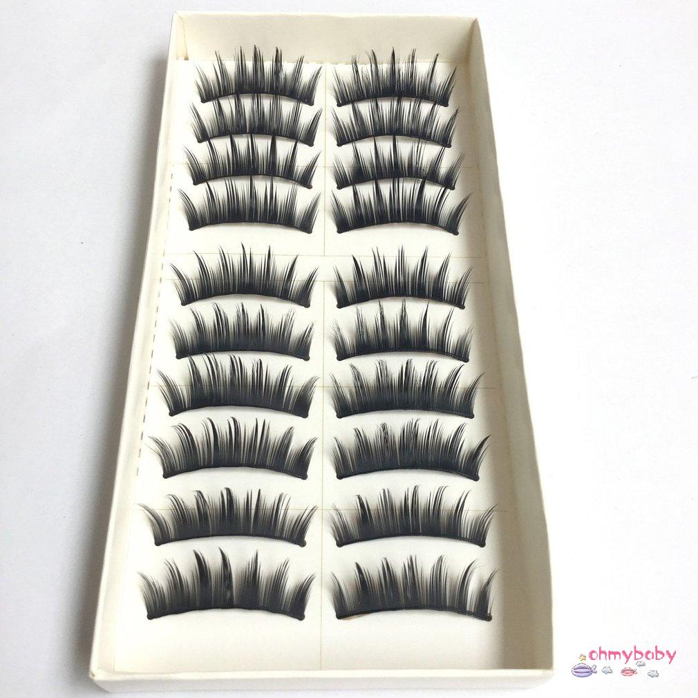 [OMB] 20 Cái/bộ Handmade Chất Lượng Cao Cho Nữ Thời Trang Lông Mi Giả Dài Mềm Mại Đựng Mỹ Phẩm Dụng Cụ Làm Đẹp [Z/13]