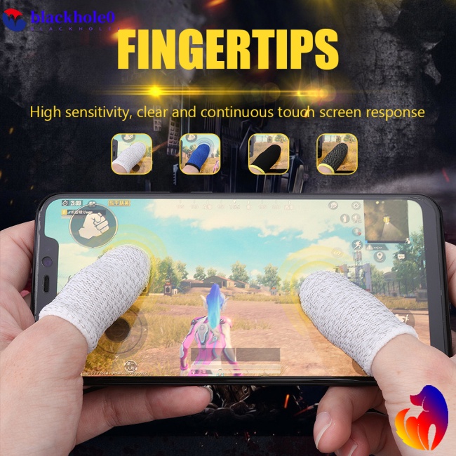 1 Cặp Bọc Ngón Tay Bằng Sợi Đồng Thoáng Khí Chống Mồ Hôi Chống Trầy Xước