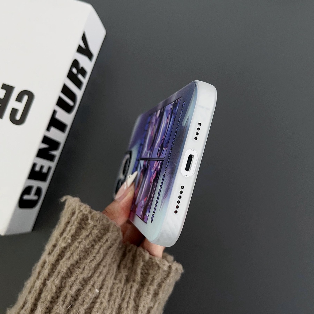 Ốp Điện Thoại Tpu Dẻo Màu Laser Họa Tiết Hoạt Hình Dễ Thương Chống Sốc Cho iPhone 14 13 12 11 PRO MAX