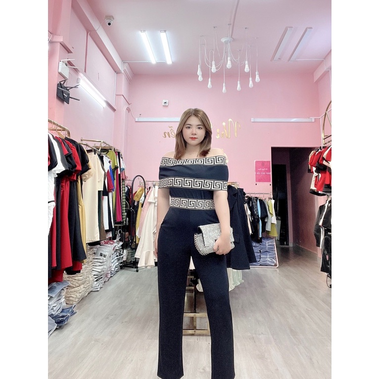 Jump Dài Hở Vai Họa Tiết Gucci Đặc Trưng,Siêu Sang