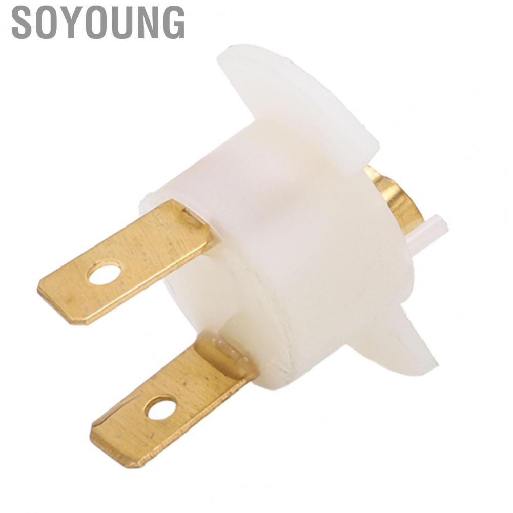 Soyoung Car Bulb Socket Holder  Headlight Bulb Socket Wearproof Impact Resistant 33116‑SD4‑961 Moisture Proof for