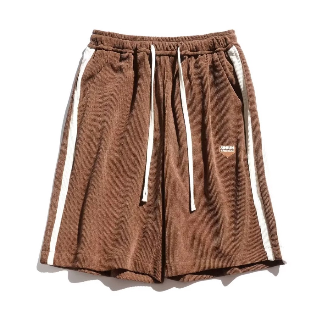 Quần Short Thể Thao Mùa Hè Phong Cách Đường Phố Mới Cao Cấp Cho Nam