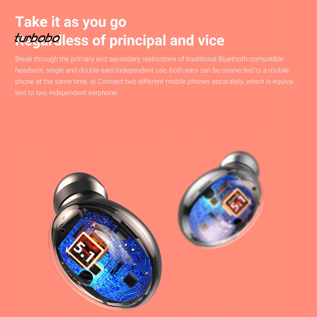 1 Cặp Tai Nghe Nhét Tai Không Dây Bluetooth S9 Chống Ồn Điều Khiển Cảm Ứng