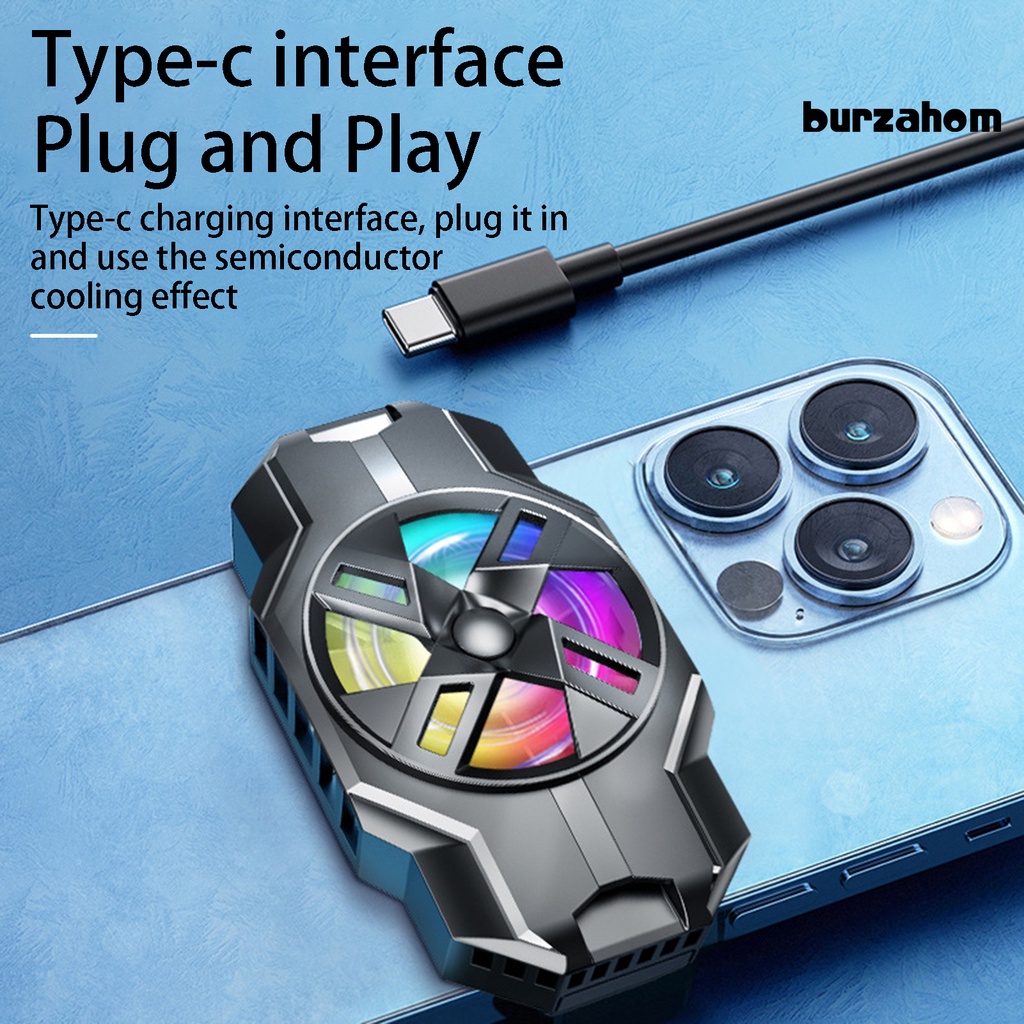 Quạt Tản Nhiệt Nhiều Màu Sắc Chống Trượt Cho Điện Thoại Di Động S3