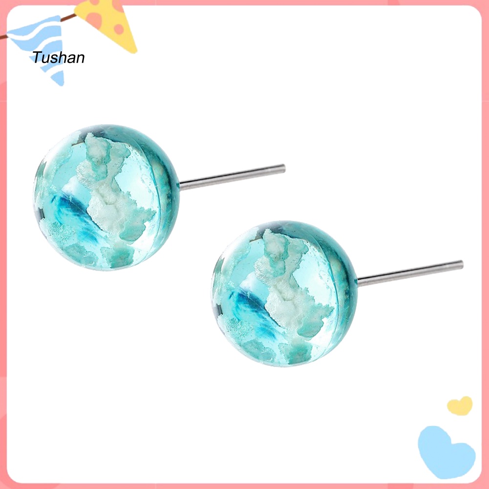 Đôi Khuyên Tai HìNh BầU TrờI Xanh ThờI Trang Cho Nữ