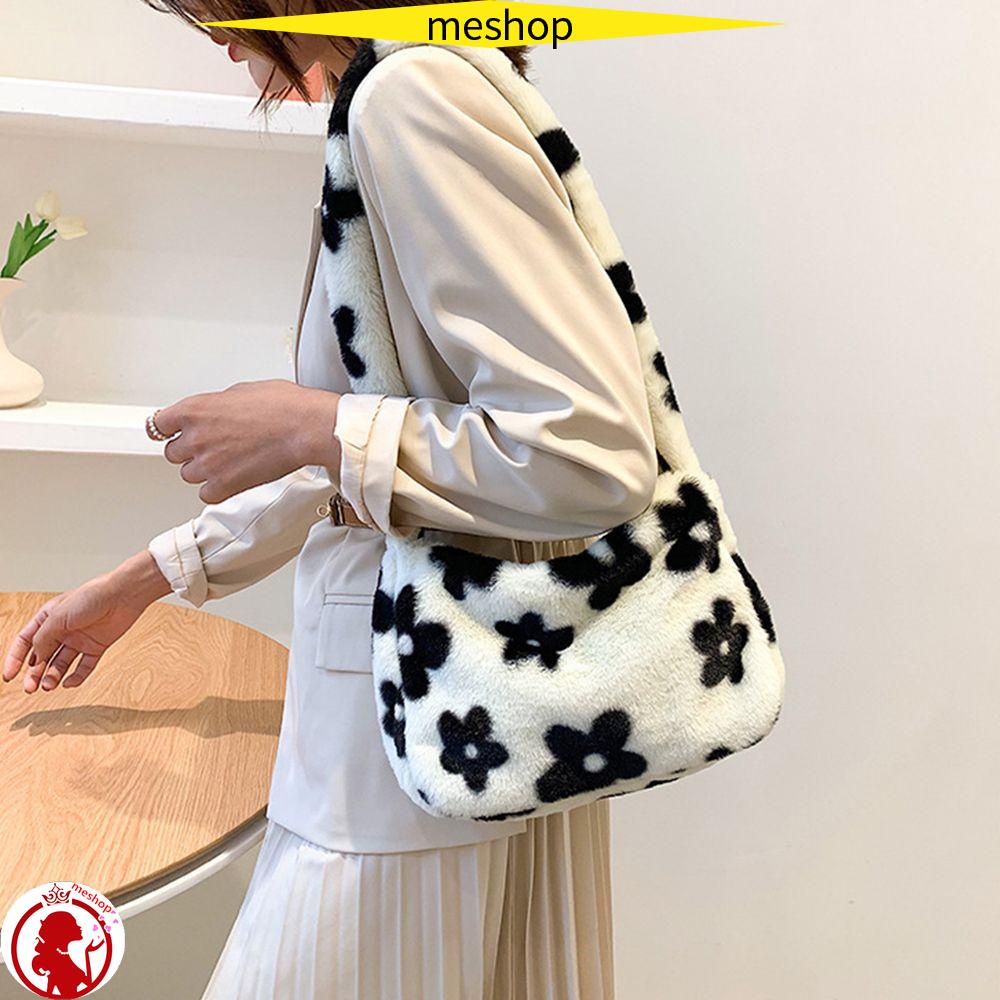 Túi Đeo Chéo Phủ Lông Xù Thời Trang Nữ Sành Điệu