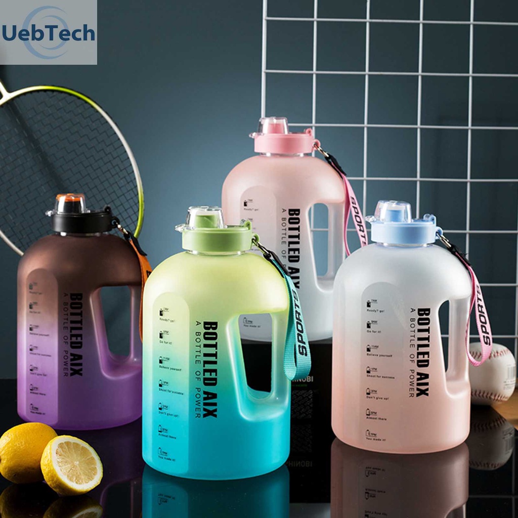 Bình Nước Dung Tích Lớn Màu Sắc Gradient Độc Đáo