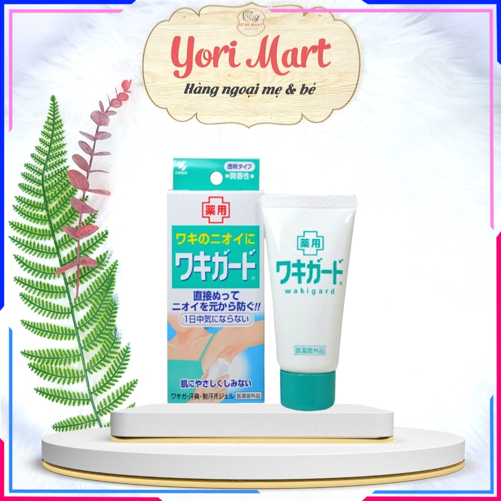 Gel Khử Mùi Ức Chế Tiết Mồ Hôi Vùng Nách Hãng Kobayashi 50g