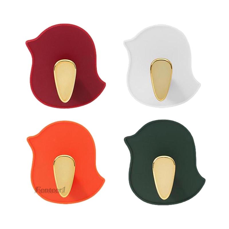 1 [Fenteer1] Set 4 Móc Treo Áo Khoác, Túi Xách, Mũ, Chìa Khóa