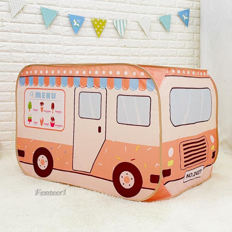 Lều Hình Xe Hơi Hoạt Hình Vui Nhộn Fenteer1 Dành Cho Bé Chơi Trong Nhà / Ngoài Trời